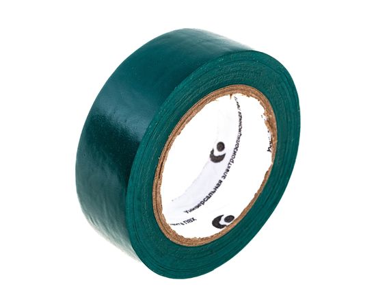 Изоляционная лента ULTIMA ПВХ, цвет зеленый 1910green – изображение 3