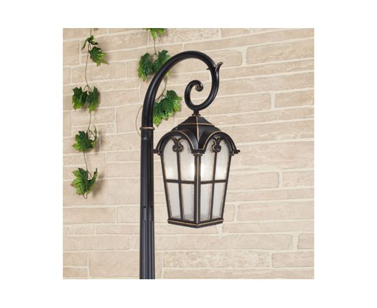 Уличный светильник Elektrostandard GL 1001F Mira F, черное золото, GL 1001F a047187 – изображение 3