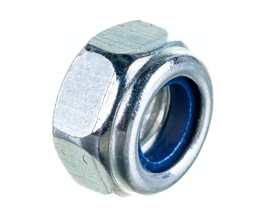 Самоконтрящаяся гайка Стройметиз М6 DIN 985, цинк уп. 14 шт 3040041 – изображение 3