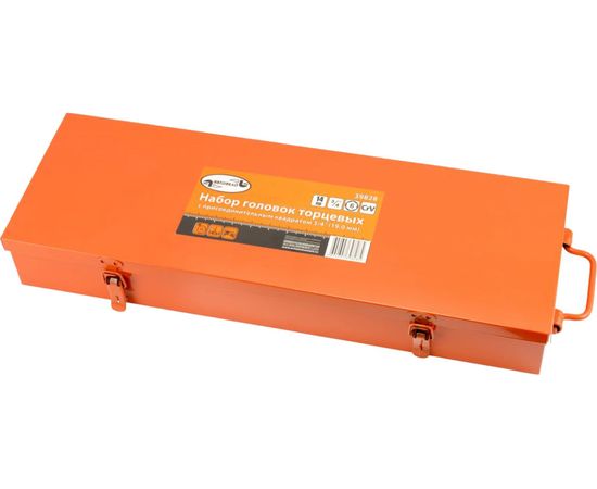 Набор головок АвтоDело 3/4 22-50 мм 14 предметов 39828 13055:5005 – изображение 3