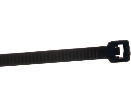 Нейлоновые стяжки FORTISFLEX КСС 4х250 мм черный 100 штук 49412 – изображение 4
