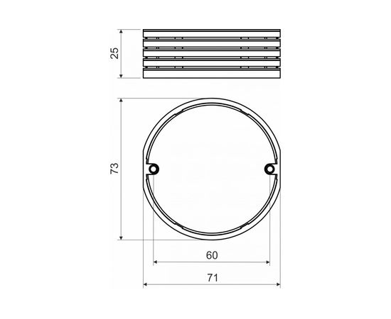 Надставная рамка KOPOS ( комплект 4шт.) NR 5x5_ZB – изображение 4