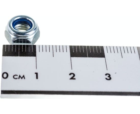 Самоконтрящаяся гайка Стройметиз М6 DIN 985, цинк уп. 14 шт 3040041 – изображение 4