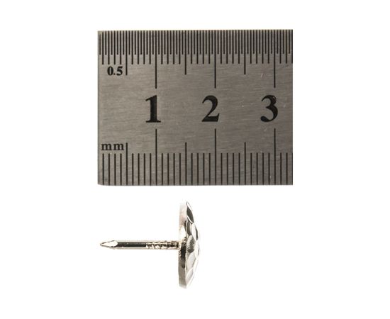 Мебельный гвоздь ЕВРОПАРТНЕР 1505 М никель 20 шт. 13 3079 11 – изображение 5