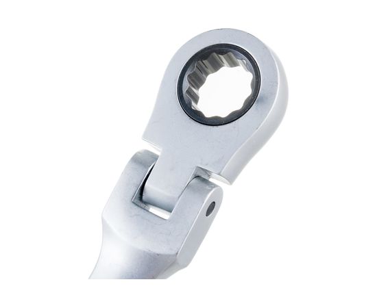 Гаечный комбинированный ключ с трещоткой КВАЛИТЕТ 13 мм ККТ-13Ш 6656137 – изображение 5