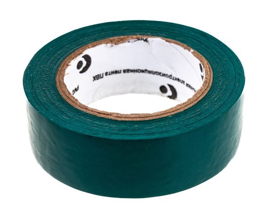 Изоляционная лента ULTIMA ПВХ, цвет зеленый 1910green – изображение 5