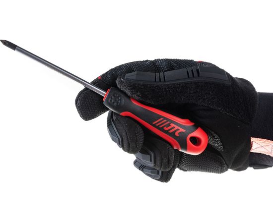 Отвертка, крестовая PH1 x 100мм усиленная JTC 7630 – изображение 7