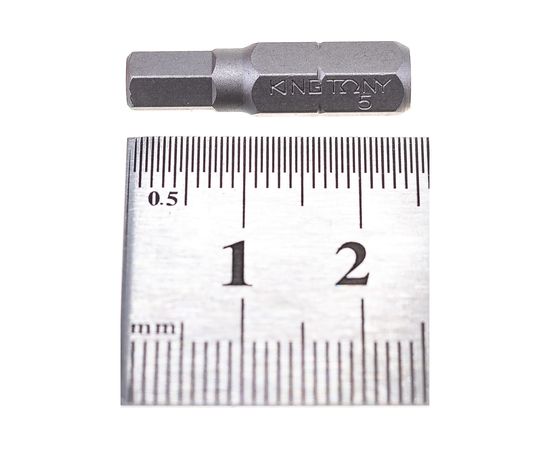 Набор вставок (бит) 1/4", HEX, 4, 5, 6мм, 3шт KING TONY 1003MQ – изображение 7