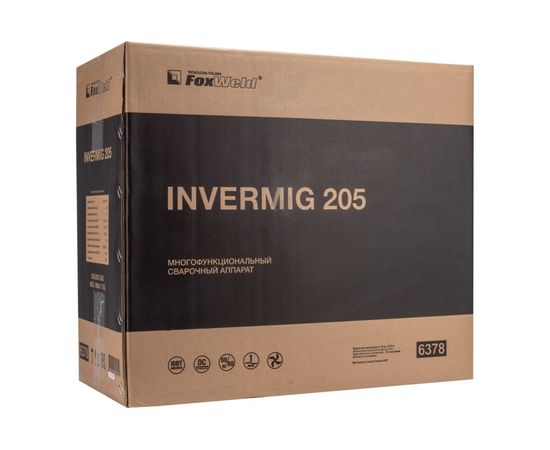 Сварочный полуавтомат Foxweld Invermig 205 6378 – изображение 8