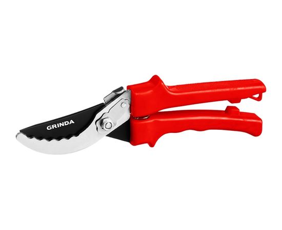 Плоскостной секатор с пластиковыми рукоятками Grinda G-31 200мм 40210_z02 