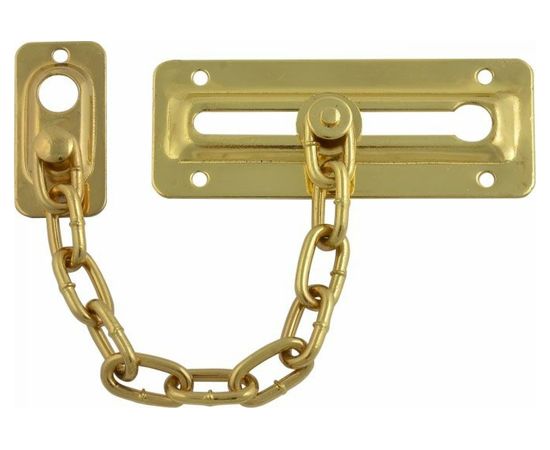 Дверная цепочка НОРА-М №4 золото 12702 