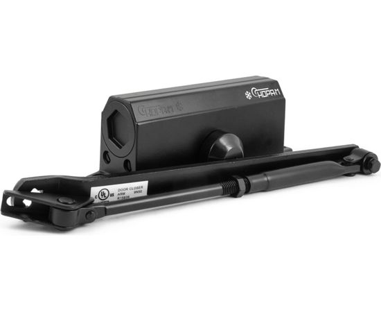 Доводчик НОРА-М №4S до 120кг черный 14879 