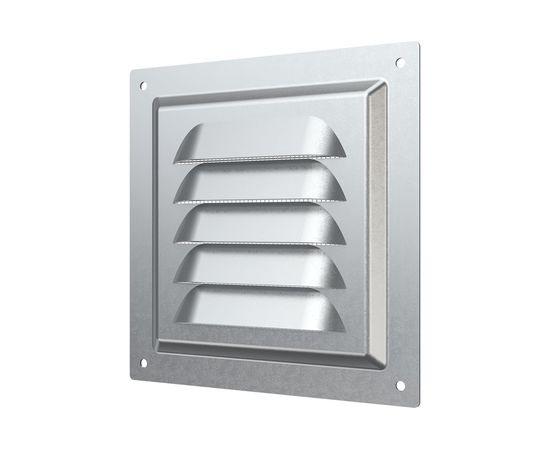 Решетка вентиляционная стальная оцинкованная 125х125 мм ERA 1212МЦ 86-856 