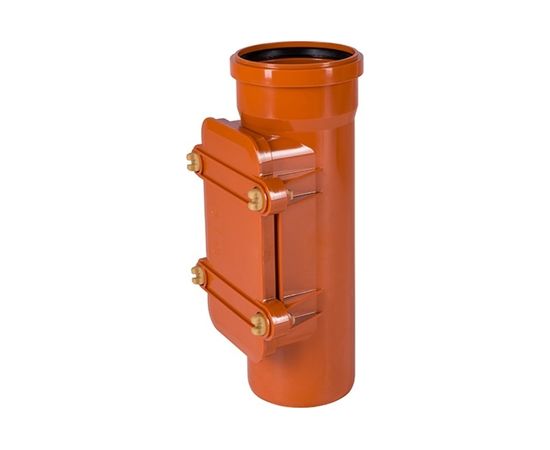 Ревизия ПВХ наружной канализации Ostendorf 125 мм 221600 