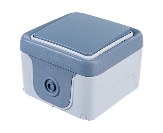 Переключатель Legrand 1-кл. ОП на 2 направления Plexo IP55 серый Leg 69709/69711 125012 