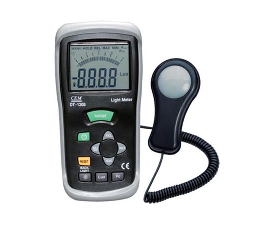 Измеритель уровня освещения (люксметр) СЕМ DT-1308 480243 