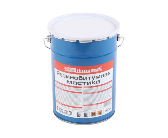Резинобитумная мастика, 5 л Bitumast 4607952900110 