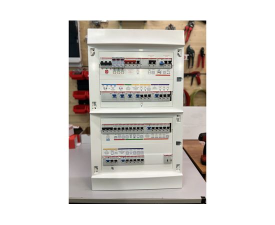 Набор наклеек на электрощит Маркировка 220 для электрических щитов до 96 модулей EL-ProMax – изображение 12