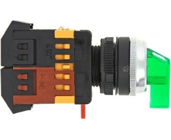 Переключатель EKF ANLC-22 2P зеленый с подсветкой 380В NO+NC EKF psw-anlc-2p-g-380 – изображение 2