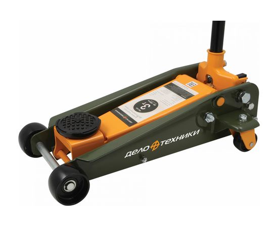 Подкатной домкрат Дело Техники 3 тонны, 130-508 мм 904336 – изображение 2