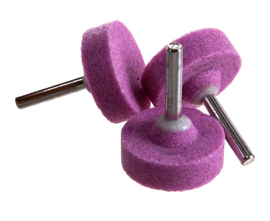 Шарошка абразивная (3 шт; 38x12x6 мм; F46; диск) MATRIX 76009 – изображение 3