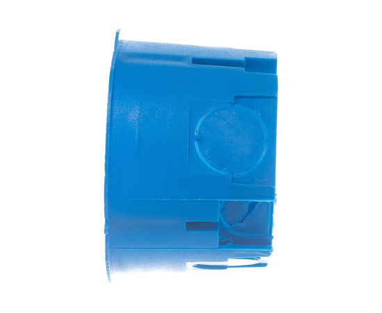 Установочная коробка ЭРА КУТ 68х45мм для твердых стен саморез. синяя IP20 Б0037429 – изображение 3