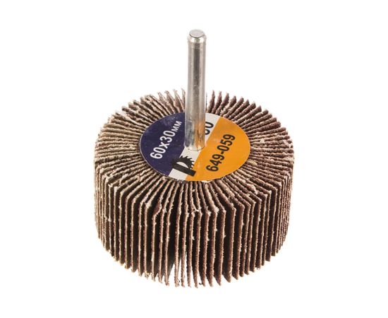 Круг лепестковый с оправкой (60х30 мм; P80) ПРАКТИКА 649-059 – изображение 3