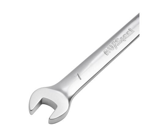 Комбинированный ключ трещоточный с шарниром 7мм AV Steel AV-315207 – изображение 3