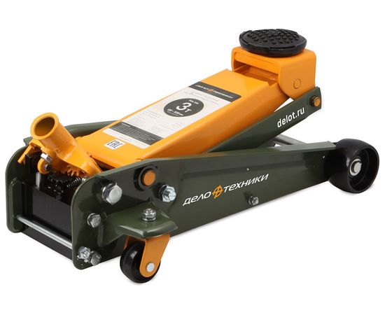 Подкатной домкрат Дело Техники 3 тонны, 130-508 мм 904336 – изображение 3