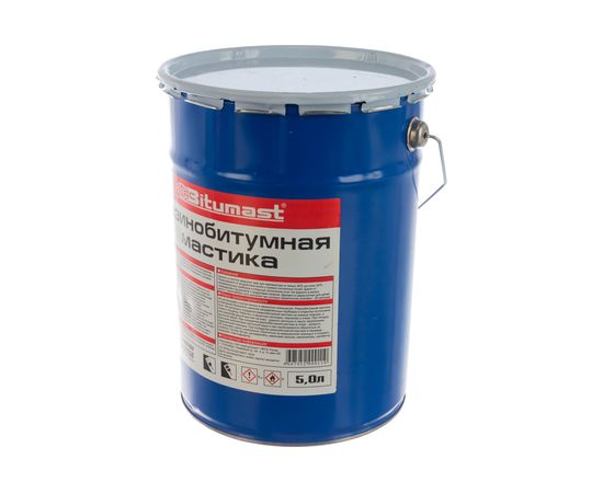 Резинобитумная мастика, 5 л Bitumast 4607952900110 – изображение 4