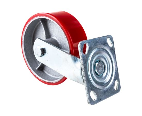 Колесо большегрузное полиуретановое поворотное SCP63 160 мм MFK-TORG 1043160 – изображение 4