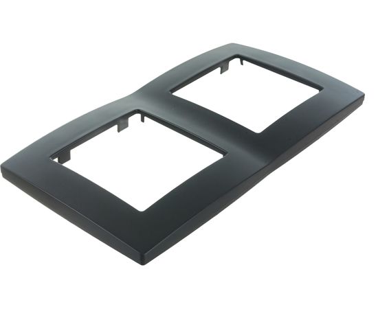 Рамка ЭРА 12-5002-05 на 2 поста, антрацит Б0014755 – изображение 5