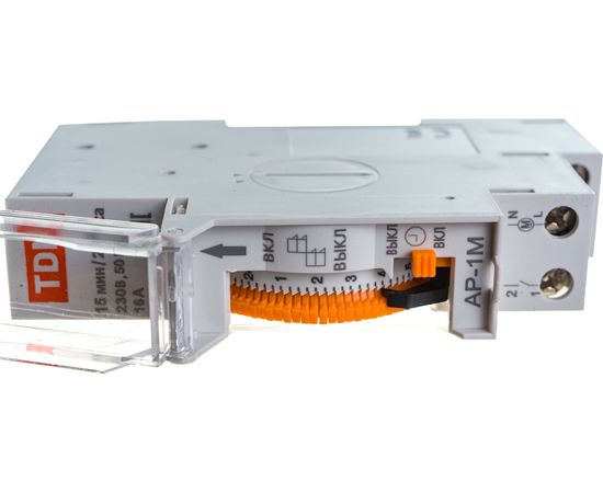 Аналоговое суточное реле TDM АР-1М-15мин/24ч-16А-DIN, 1 модуль, SQ1503-0021 – изображение 6