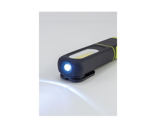 Фонарь ЯРКИЙ ЛУЧ OPTIMUS ACCU Pocket Twist 5W COB 100/350лм +SMD 70лм, крюк/магнит, Li-Ion 1200mA 4606400106340 – изображение 6