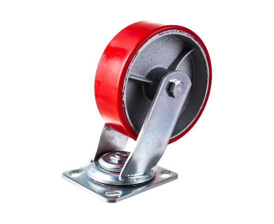 Колесо большегрузное полиуретановое поворотное SCP63 160 мм MFK-TORG 1043160 – изображение 6