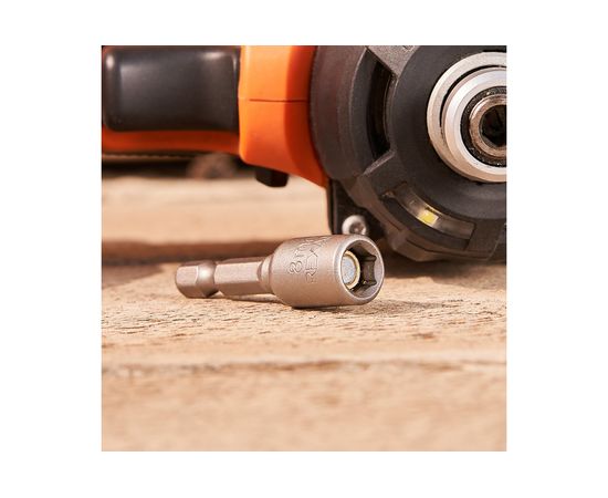 Ключ-насадка 1/4 магнитный REXANT 8х48 мм 92-0401-1 – изображение 7