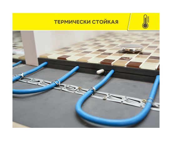 Эластичная изоляционная лента для герметизации Vetonit weber.tec 828 DB 75 10 м ролик 1023220 – изображение 7