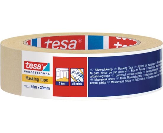 Малярная бумажная лента Tesa 50м x 30мм 51023-00002-00 