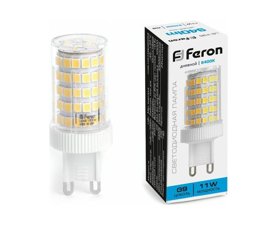 Светодиодная лампа FERON LB-435 G9 11W 6400K 38151 