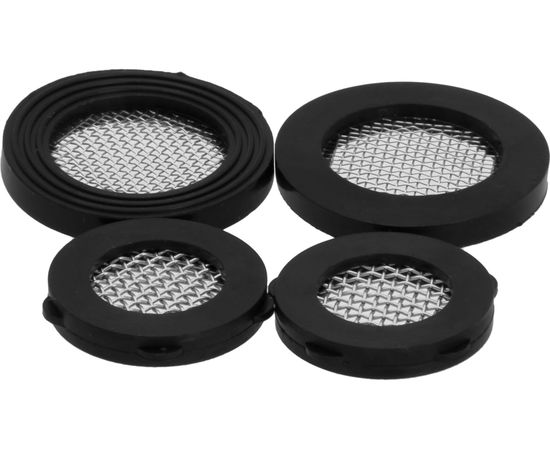 Прокладка для смесителя с сеточкой MasterProf 1/2"" и 3/4"", 4 шт ИС.131414 