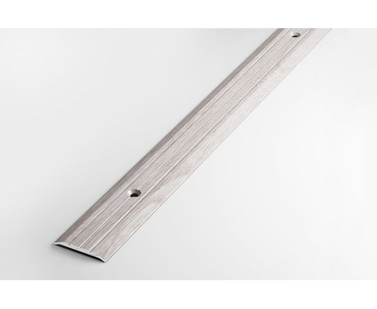 Порог прямой алюминиевый ЛУКА (25 мм, 1,35 м, декоративный, Ясень белый) УТ000023314 УТ000024581 