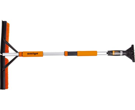 Телескопическая щетка для уборки снега AMIGO 71112 