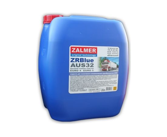 Жидкость для селективного каталитического нейтрализатора ZALMER SCR ZRBlue 20 л LZ0020 