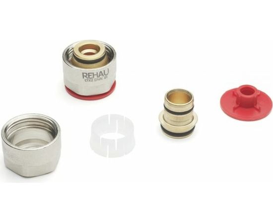 Резьбозажимное соединение Rehau НГ ЕК 3/4 10,1 x 1,1 латунь 12005461001 