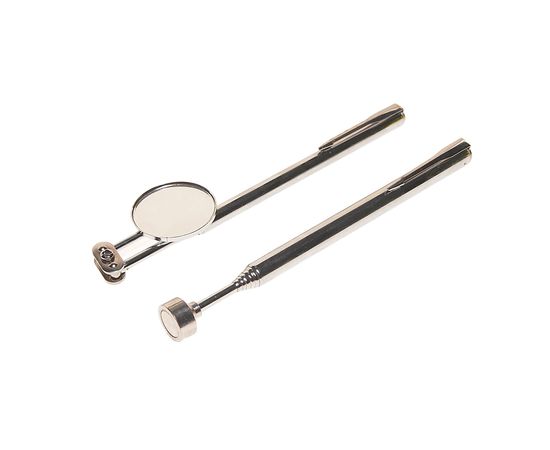 Набор: зеркало телескопическое круглое, 30 мм/магнит телескопический до 1,3 кг, max ЭВРИКА ER-53011 