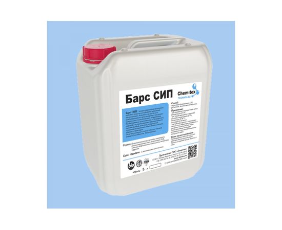 Моющее средство для посудомоечных машин ХИМИТЭКС Барс СИП светлый, 5 л БССВ003/5ЛК 