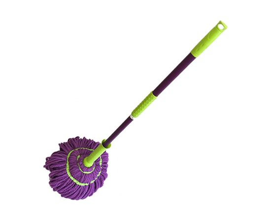 Швабра Умничка ТВИСТ, фиолетовая KD-8210 