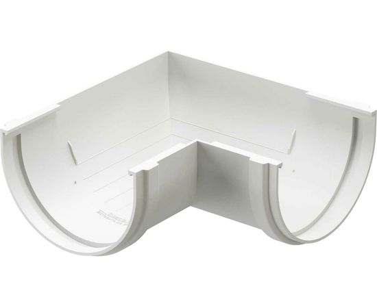 Угловой элемент DOCKE PREMIUM (90 градусов; пломбир) PVSC-1044 