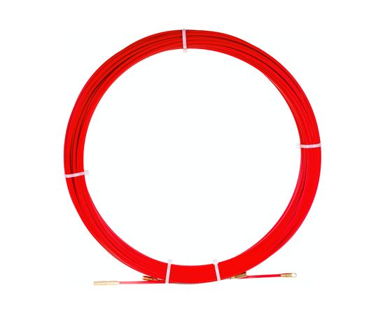 Протяжка для кабеля мини OlmiOn УЗК d=3,5 мм L=25 м в бухте, красный СП-Б-3,5/25 