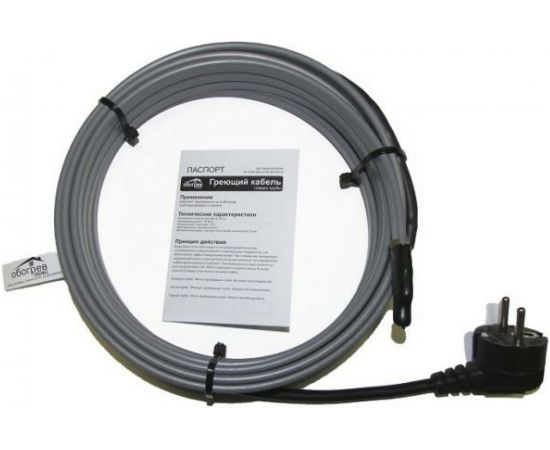 Саморегулирующийся греющий кабель на трубу Обогрев Люкс 2 м. 00-00000618 – изображение 2